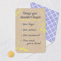 Don't Forget Checklist Love Card Card Front with Envelope and Gold Seal image number 5