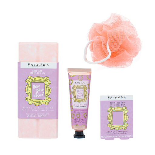 Friends TV Show Bath and Body Gift Set, 4 Pieces, 