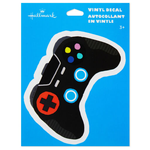 Video Game Controller Vinyl Decal, 