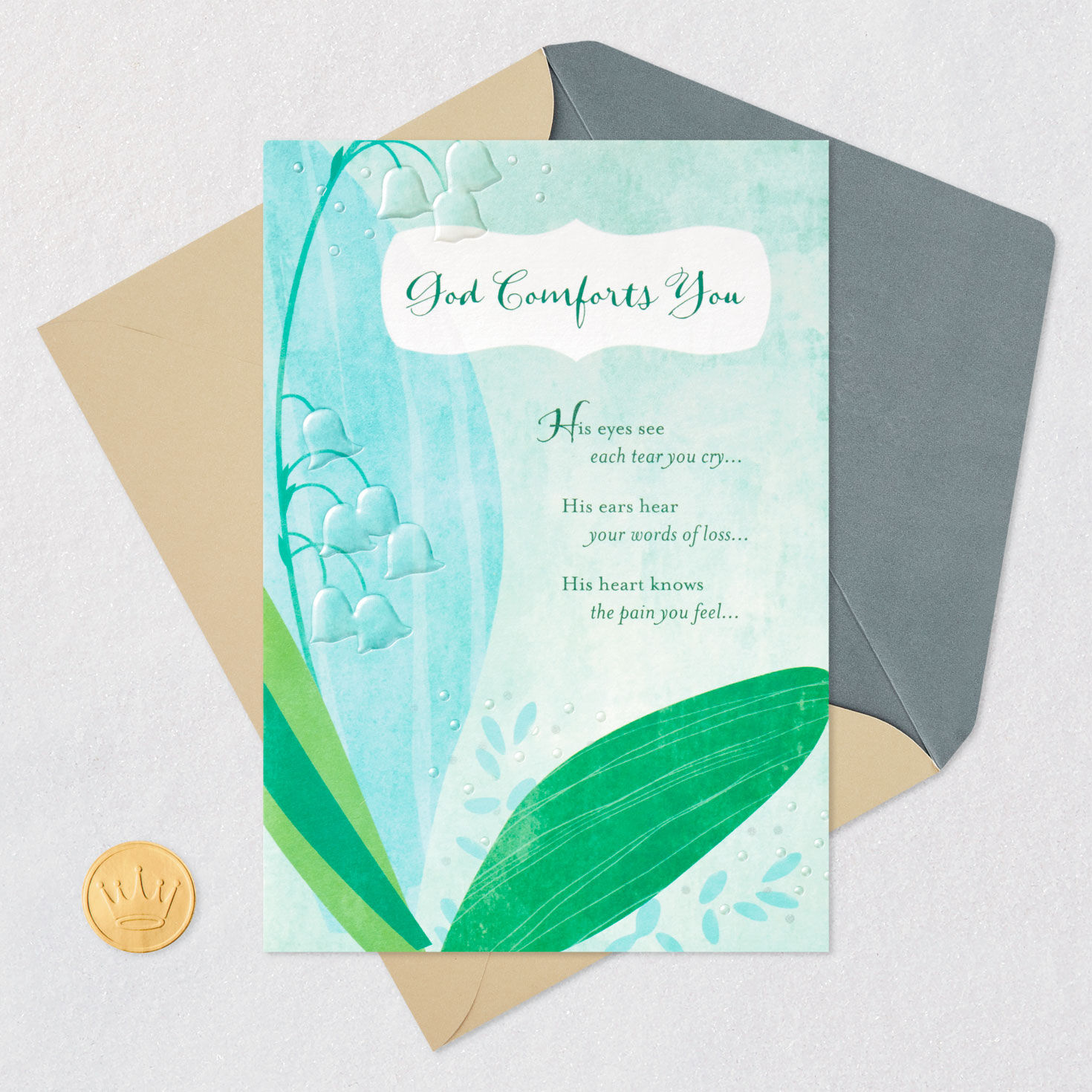 God Comforts You Religious Sympathy Card for only USD 2.99 | Hallmark