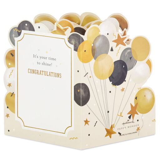 Your Time to Shine 3D Pop-Up 2023 Graduation Card, 