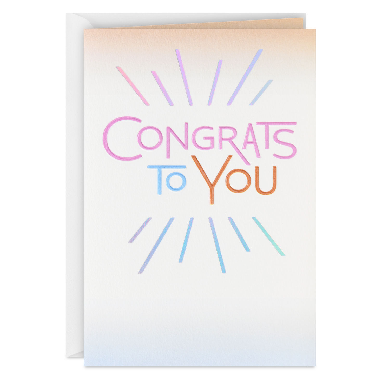 You Deserve This Happiness Congratulations Card