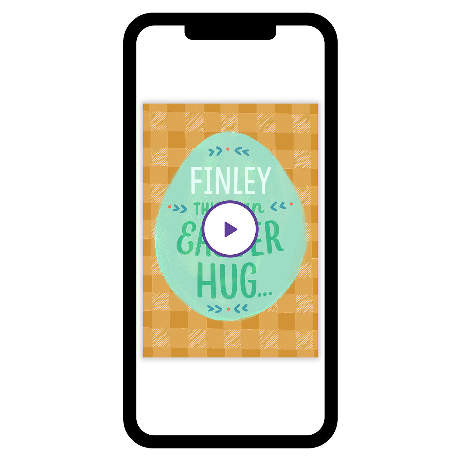 Hug With Your Name on It Easter eCard