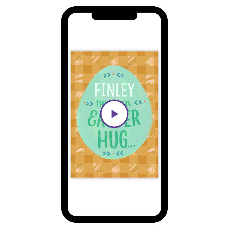 Hug With Your Name on It Easter eCard