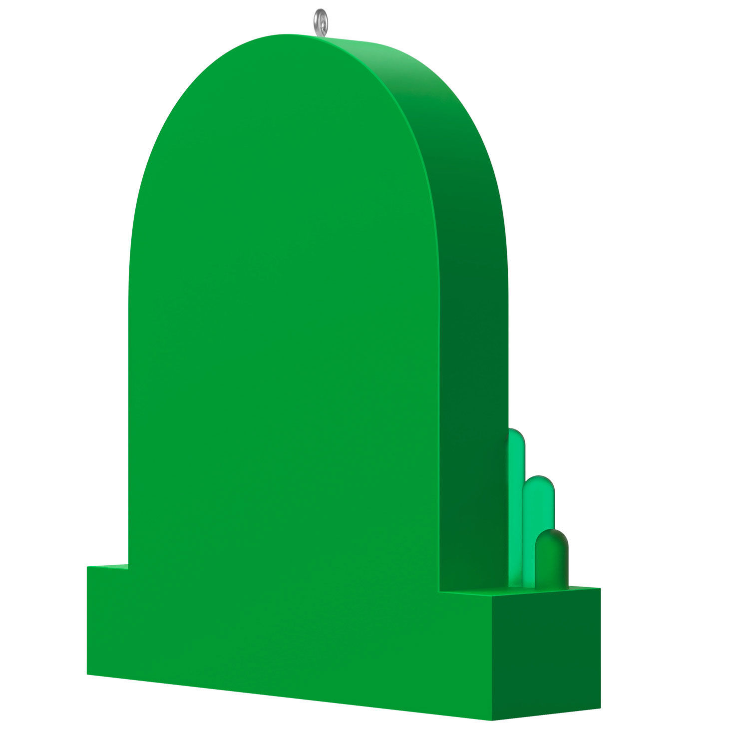 Wizard of Oz to Emerald City Keepsake Ornament Back image number 6