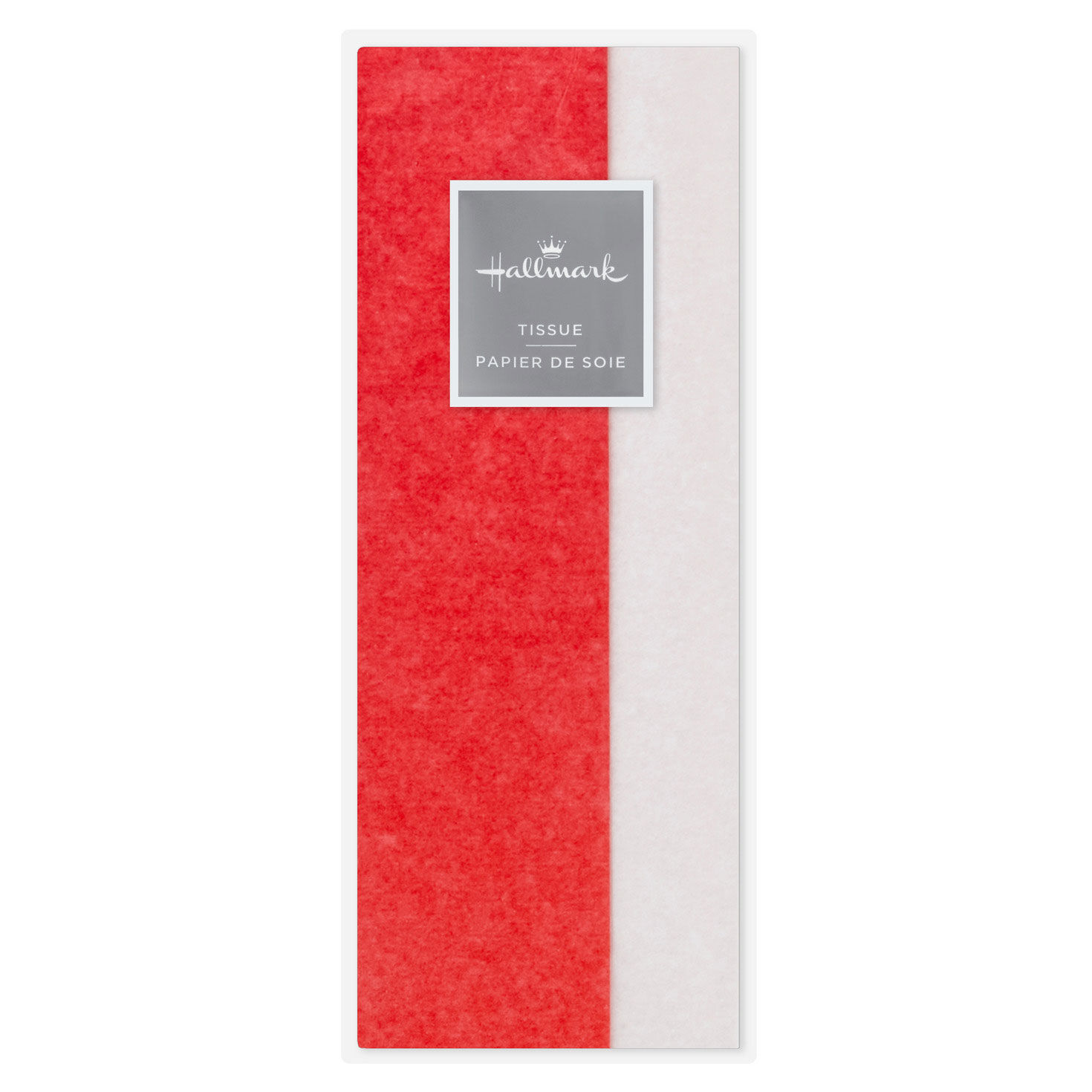 Red and White Holiday Tissue Paper package front image number 6