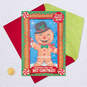 Gingerbread Man Christmas Card With Puzzle, , large image number 5
