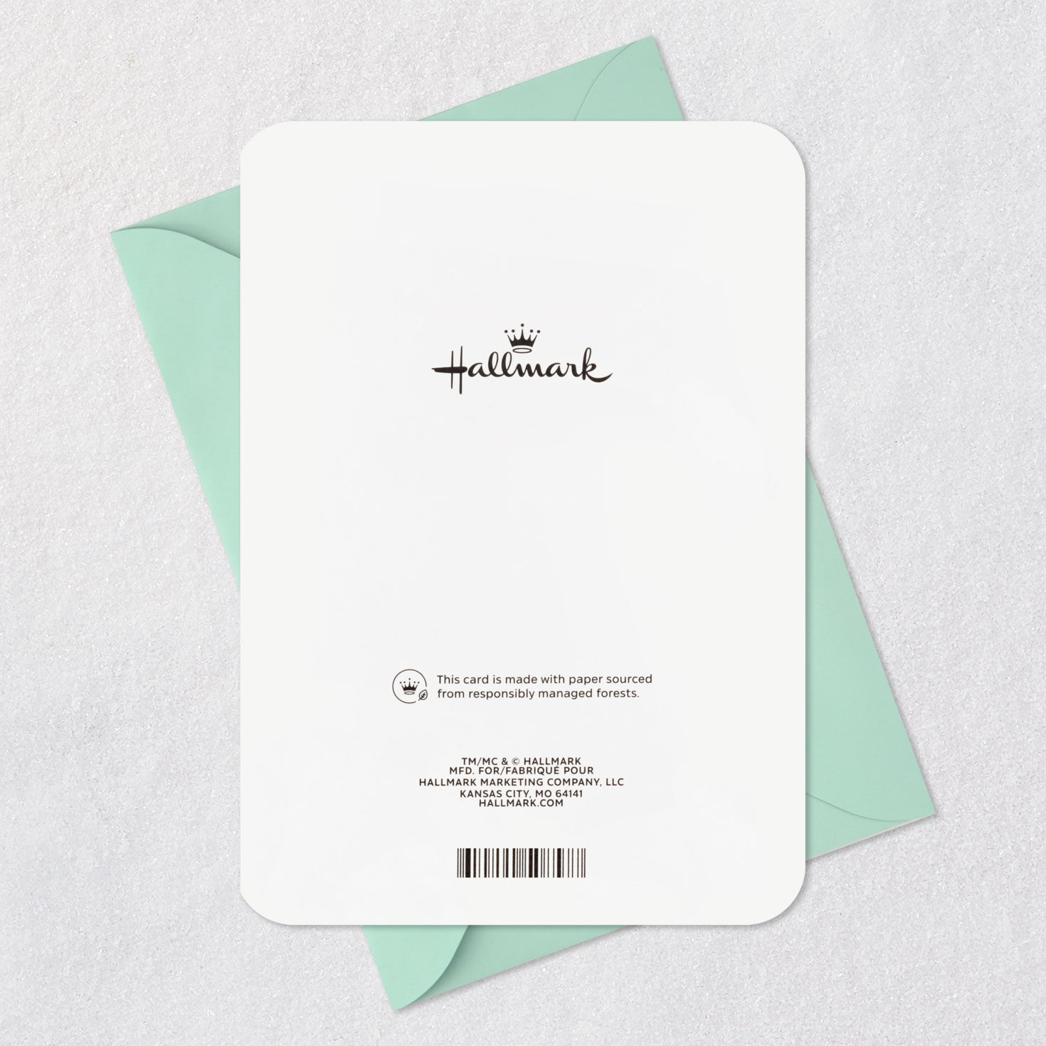 Patterned Circles Caregiver Thank You Card Card Back with Envelope image number 7