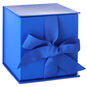 4.2" Solid Royal Blue Small Square Gift Box, Royal Blue, large image number 1