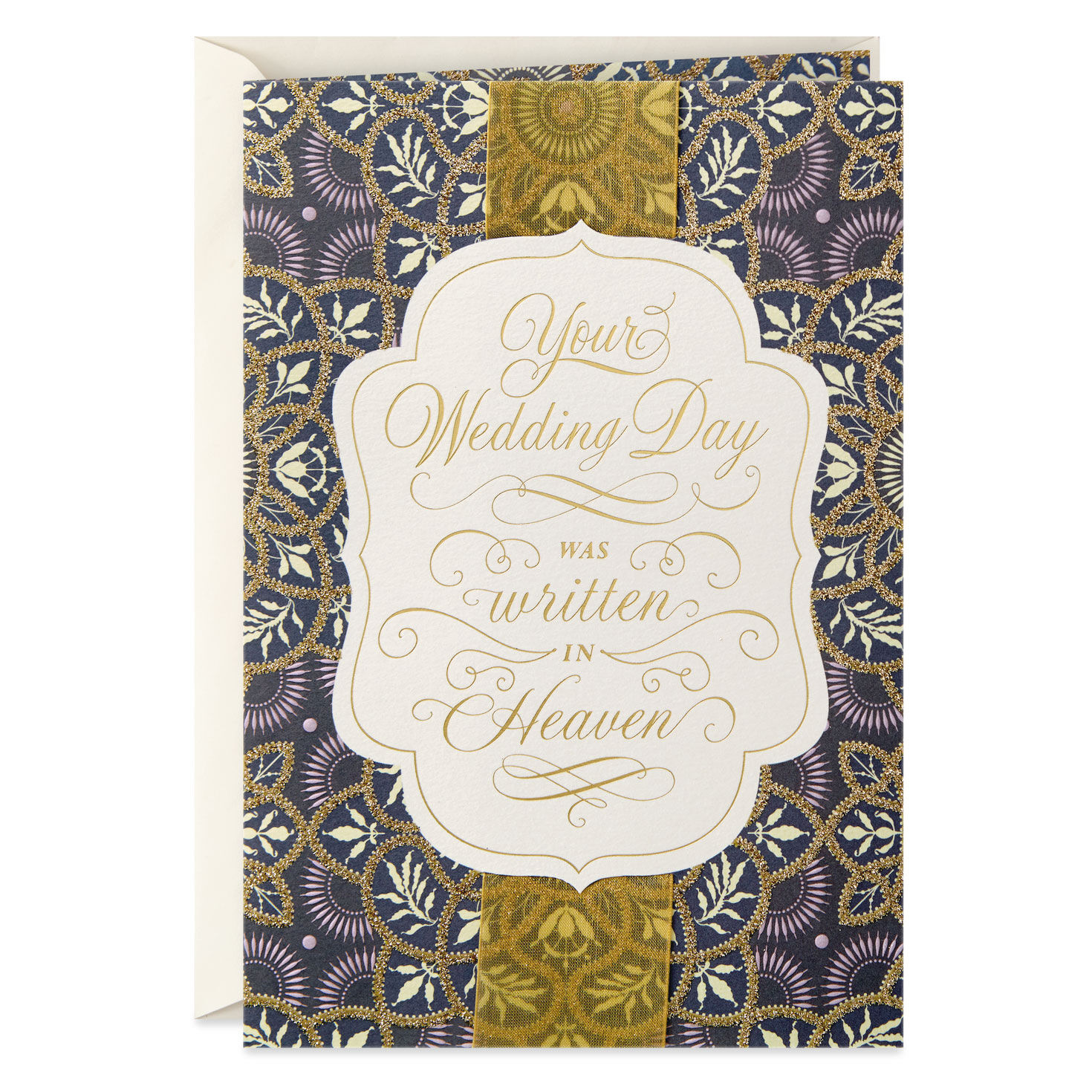 Written in Heaven Religious Wedding Card