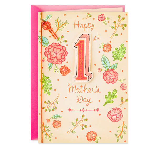 A Whole New World First Mother's Day Card, , large image number 1