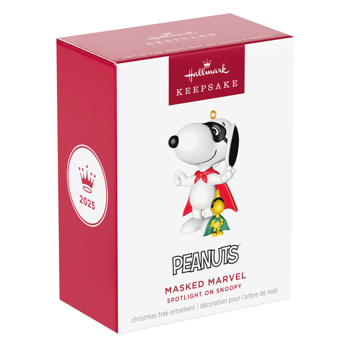 Snoopy Woodstock Superheros Keepsake Ornament package front image number 7