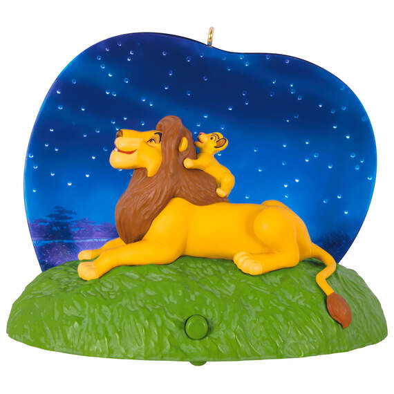 Disney The Lion King 30th Anniversary Always There to Guide You Ornament With Light and Sound, , large image number 1