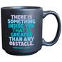 Greater Than an Obstacle Ceramic Espresso Cup, 3 oz., , large image number 1