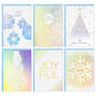 Silver Laser Foil Boxed Christmas Cards Assortment, Pack of 36, , large image number 2