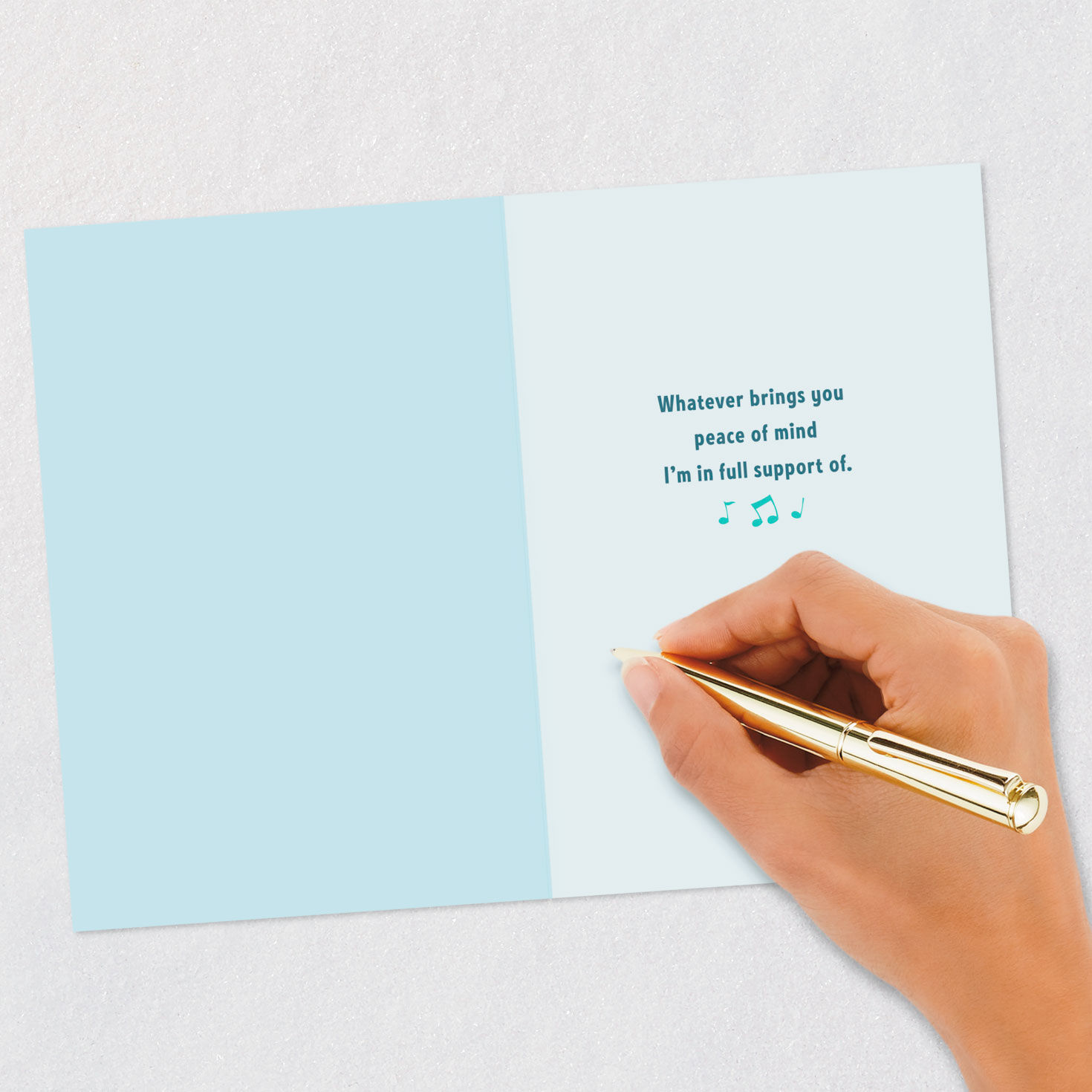 Calming Bagpipes Funny Encouragement Card, , large image number 6