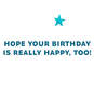 You Make Our World a Happy Place Video Greeting Birthday Card, , large image number 2