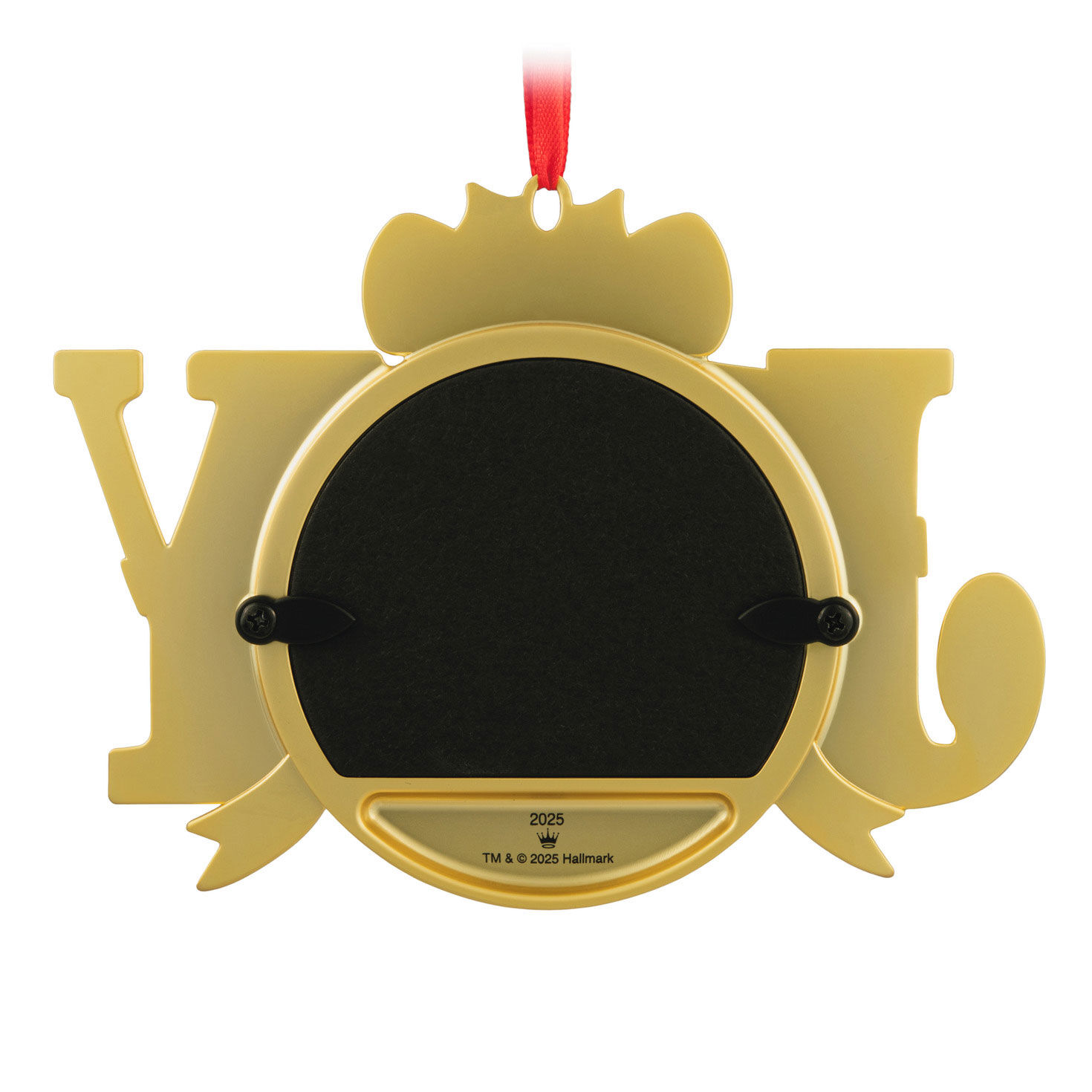 Gold Joy Photo Frame Keepsake Ornament Back image number 6