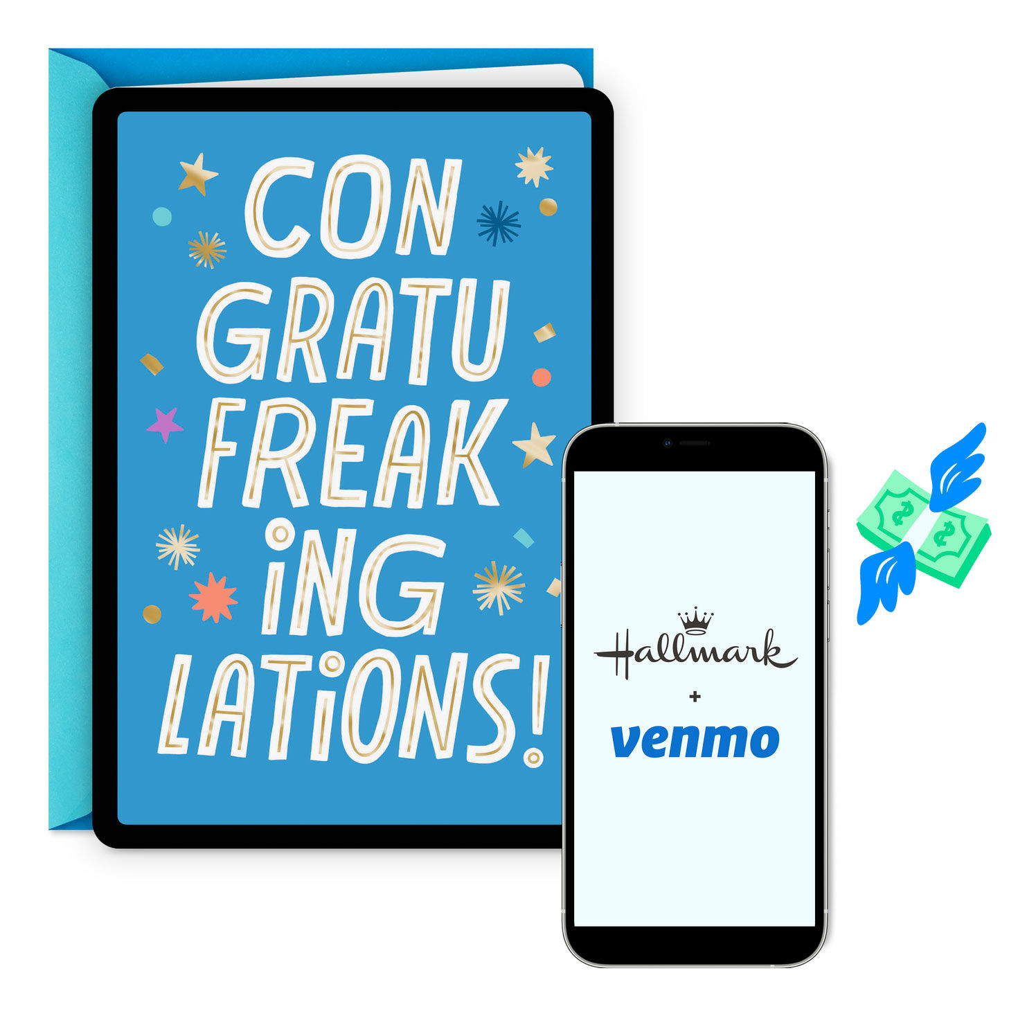 You Freaking Did It Venmo Congratulations Card