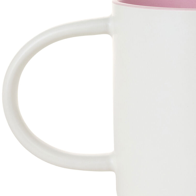 Mark My Words 'Mom' Mug - 20 Oz Multicolored Ceramic Coffee Cup, Dishwasher Safe