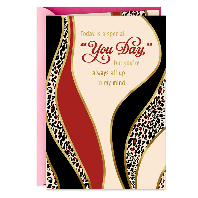 You're Everything to Me Birthday Card