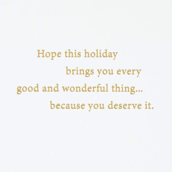 Every Good and Wonderful Thing Christmas Card for Aunt and Uncle, , large image number 3
