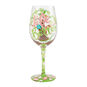 Life Is Better With Family Handpainted Wine Glass  image number 1