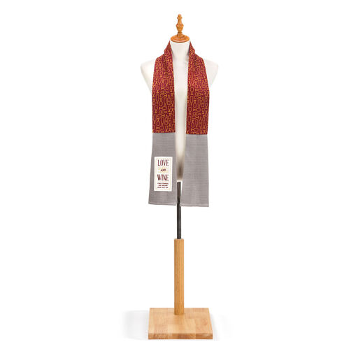Demdaco Love and Wine Kitchen Towel Boa, 