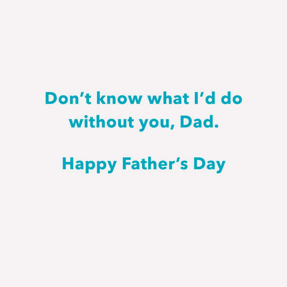 Keeping Me From Doing Stupid Sh*t Funny Father's Day Card for Dad, , large image number 2