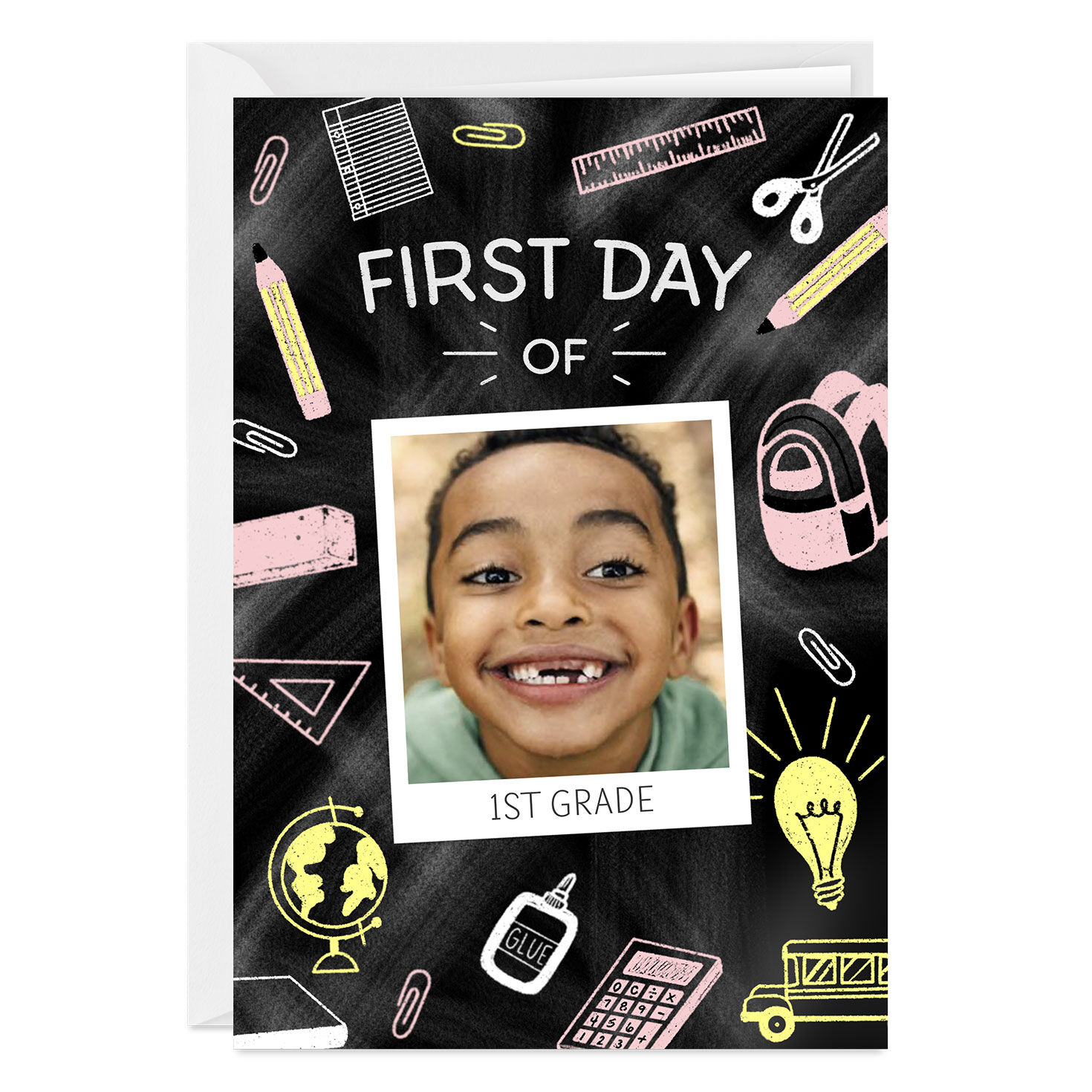 School Design Icons Custom Card for Kid for only USD 4.99 | Hallmark
