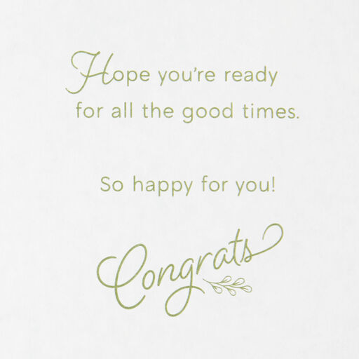New Adventures New Home Congratulations Card, 