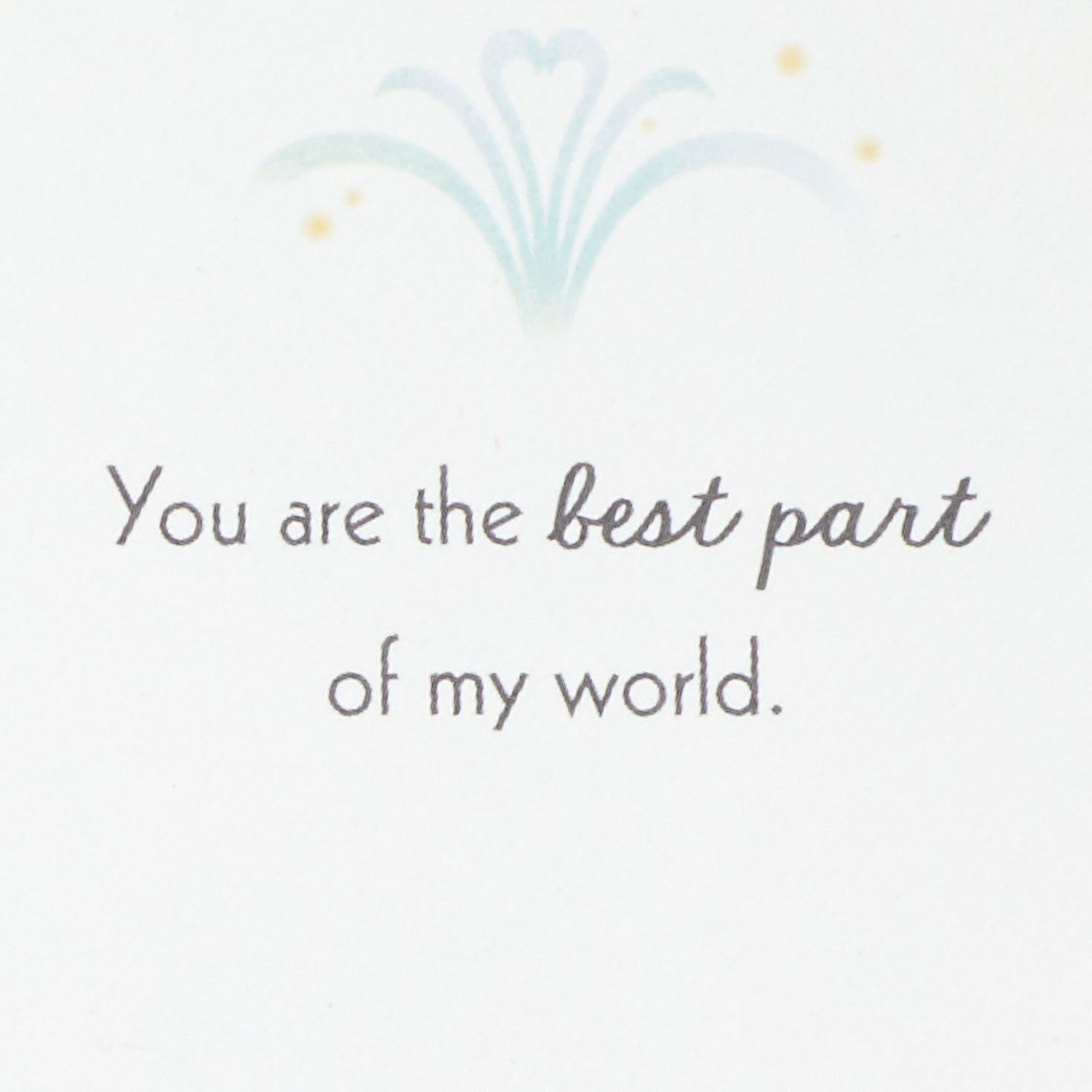 Disney The Little Mermaid You're the Best Part of My World Romantic Musical 3D Pop-Up Love Card With Light, , large image number 3