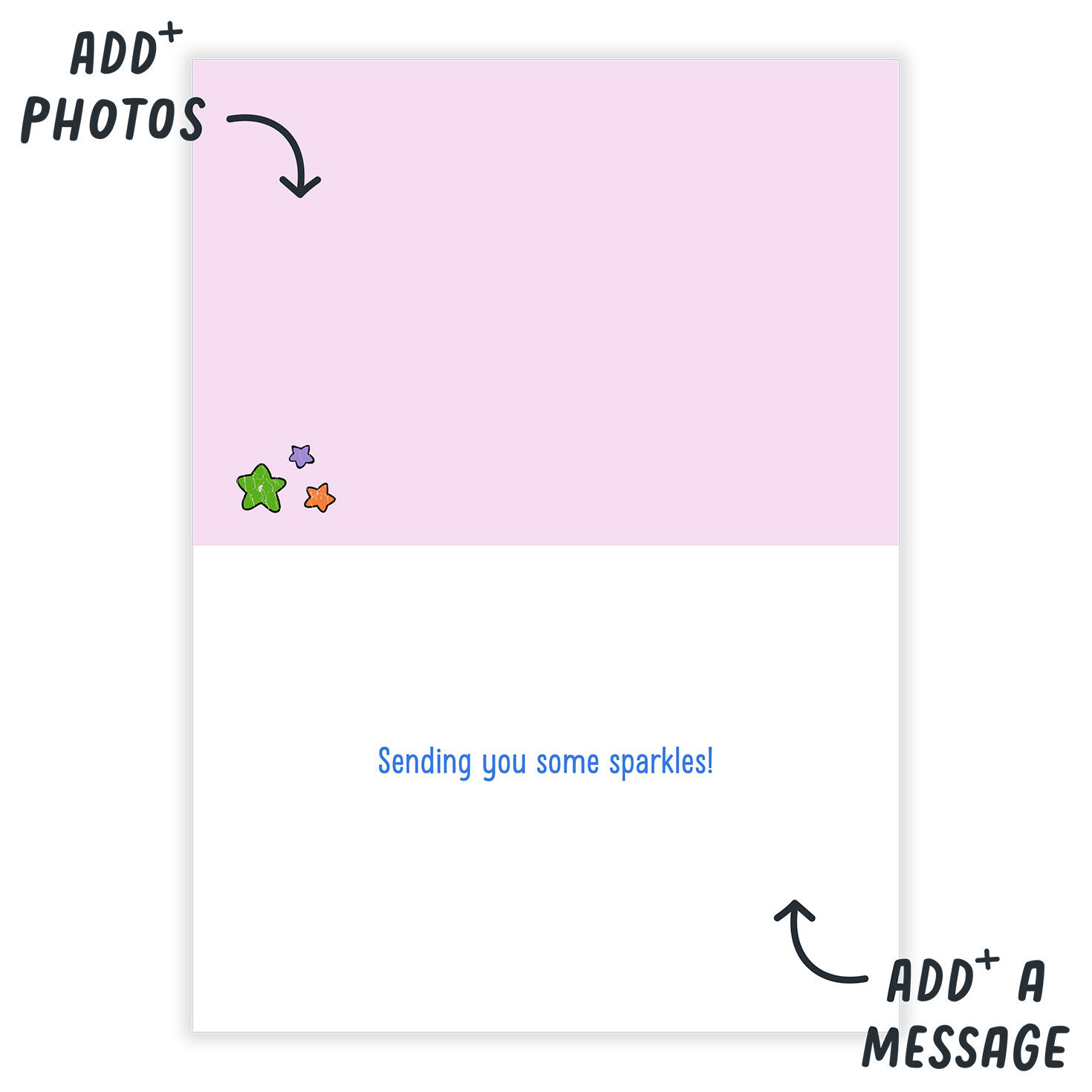 Rainbow Brite Sending Sparkles Custom Card for only USD 4.99 | Hallmark