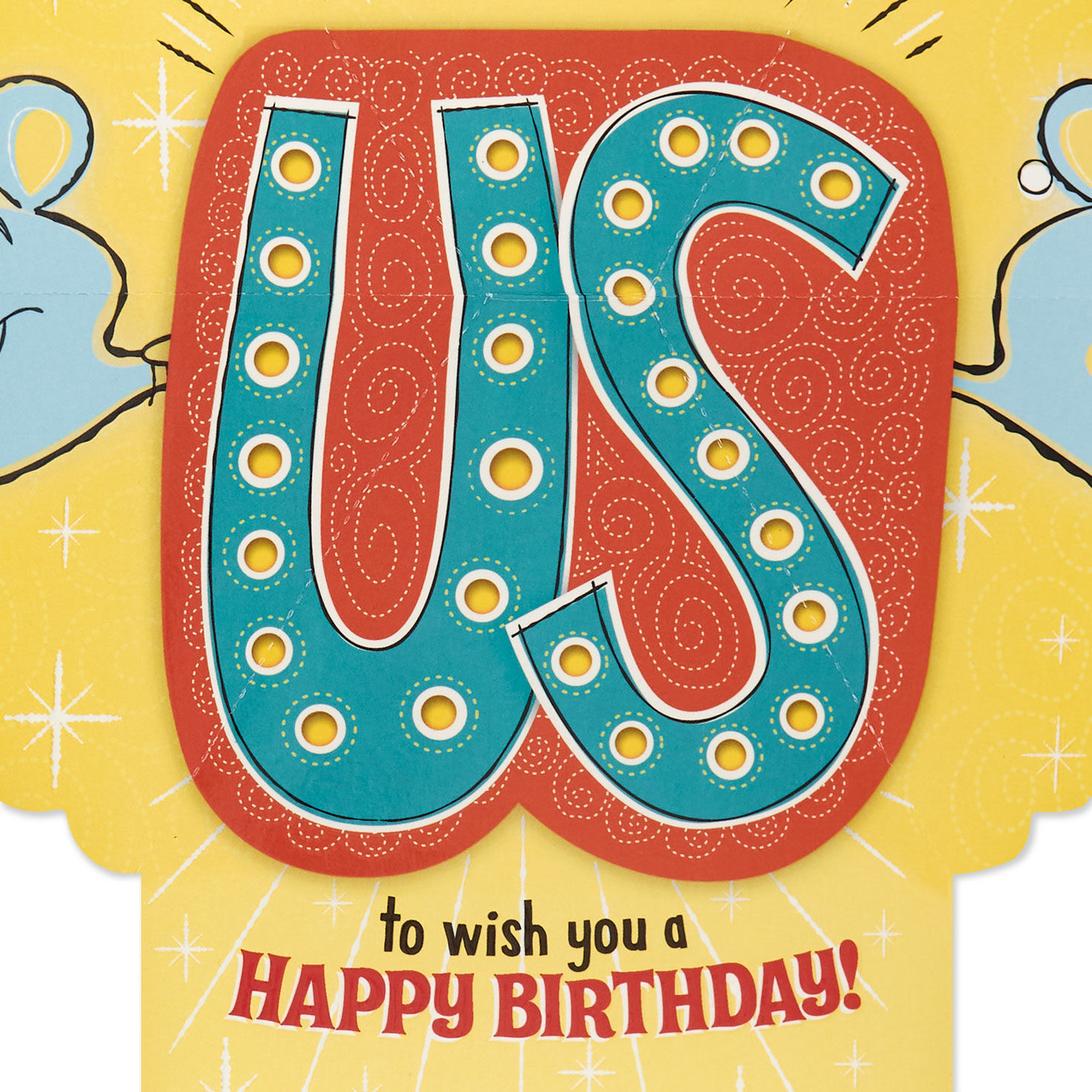 Mouse Couple Funny Pop-Up Birthday Card From Both sentiment image number 3