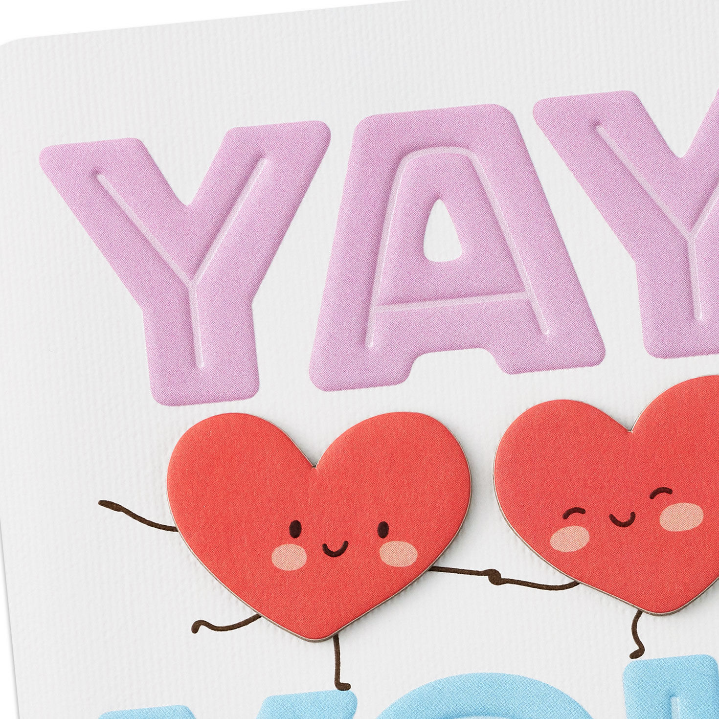 Two Hearts Dancing Anniversary Card for Couple Card Front Detail image number 4