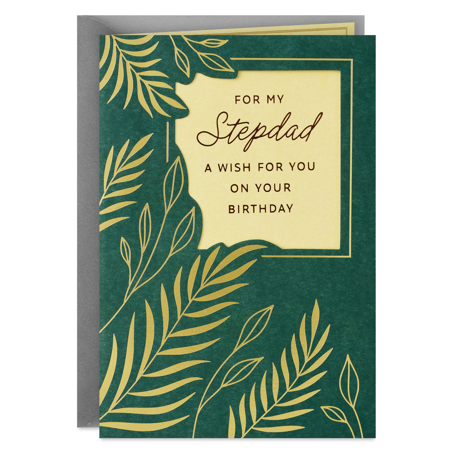With Respect and Good Wishes Birthday Card for Stepdad