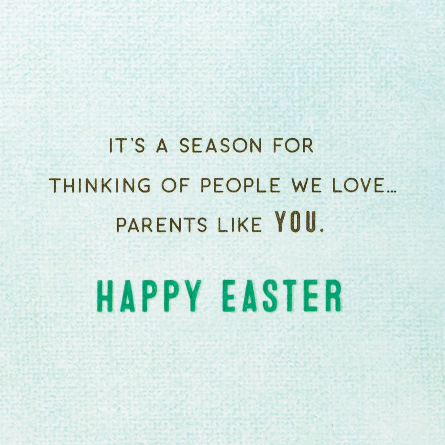 Decorated Eggs in Basket Easter Card for Mom &  Dad Sentiment image number 2