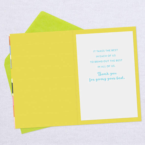 Thank You for Giving Your Best Administrative Professionals Day Card, , large image number 3