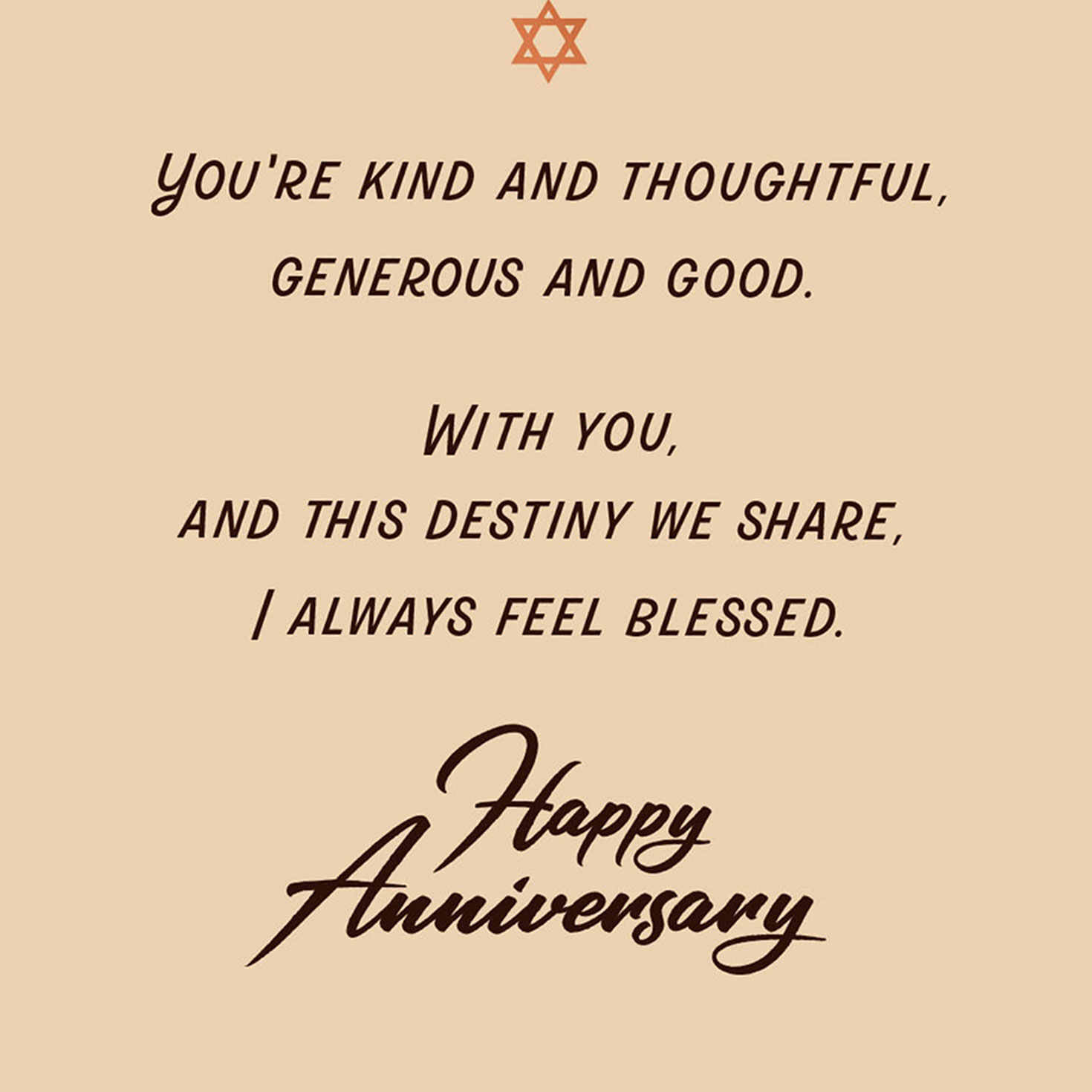 I Love the Man You Are Anniversary Card for Husband, , large image number 2