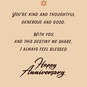 I Love the Man You Are Anniversary Card for Husband, , large image number 2