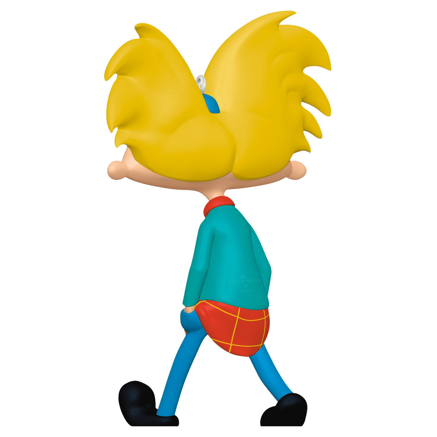 Hey Arnold Boy Keepsake Ornament Back image number 6