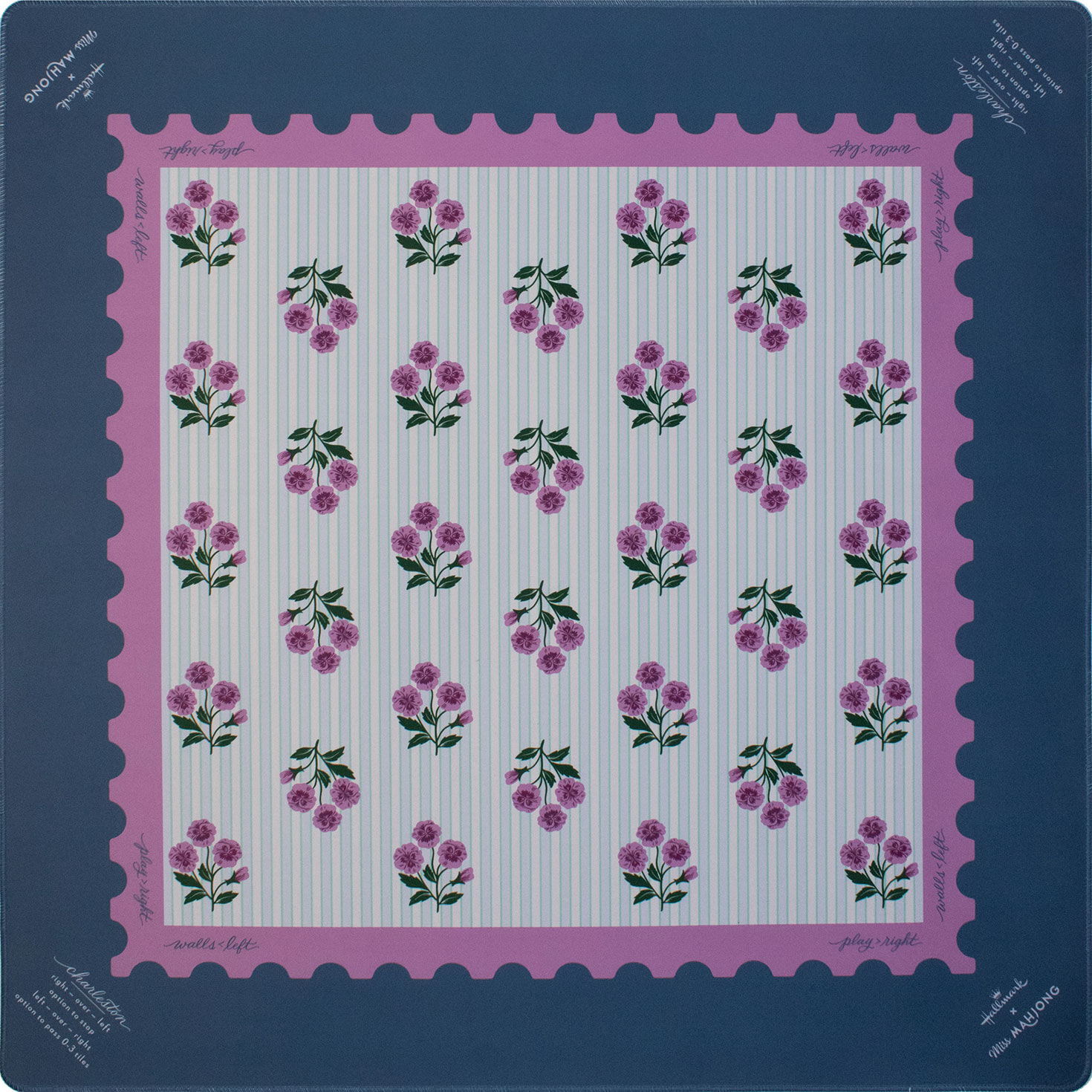 Miss Heirloom Mahjong Tile Set With Mat and Box front image number 8