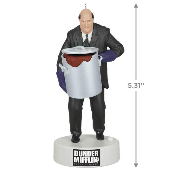 The Office Kevin Malone Ornament With Sound, , large image number 3