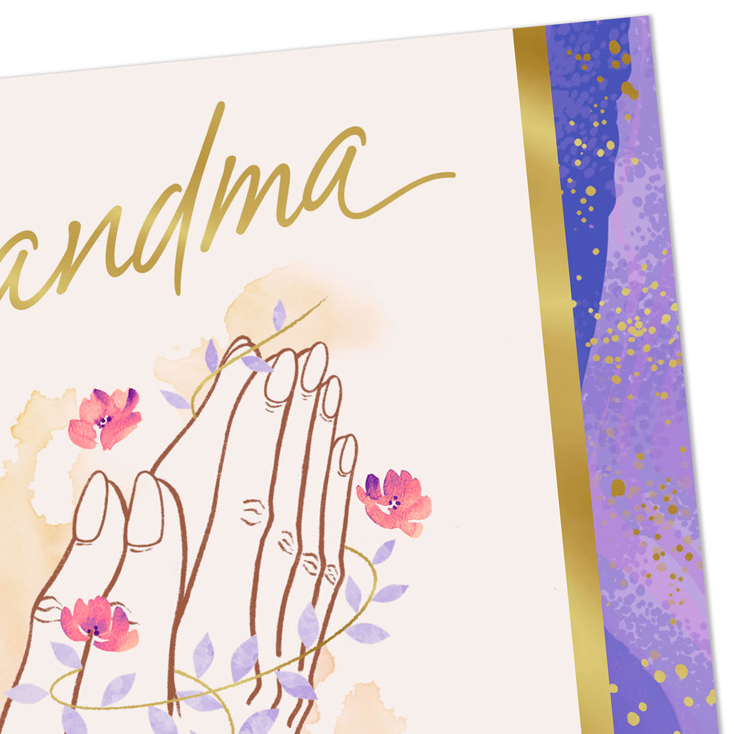 You're a Powerful Example of Faith Birthday Card for Grandma Greeting