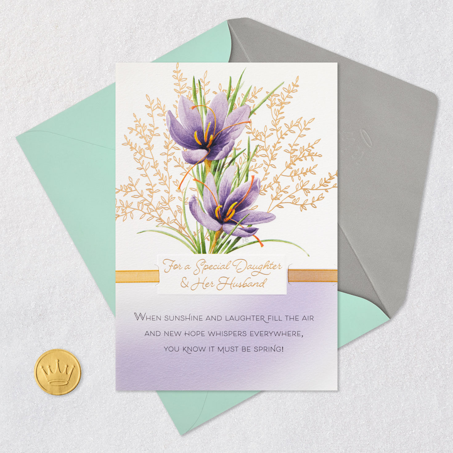 Marjolein Bastin You're Loved Easter Card for Daughter and Husband, , large image number 5