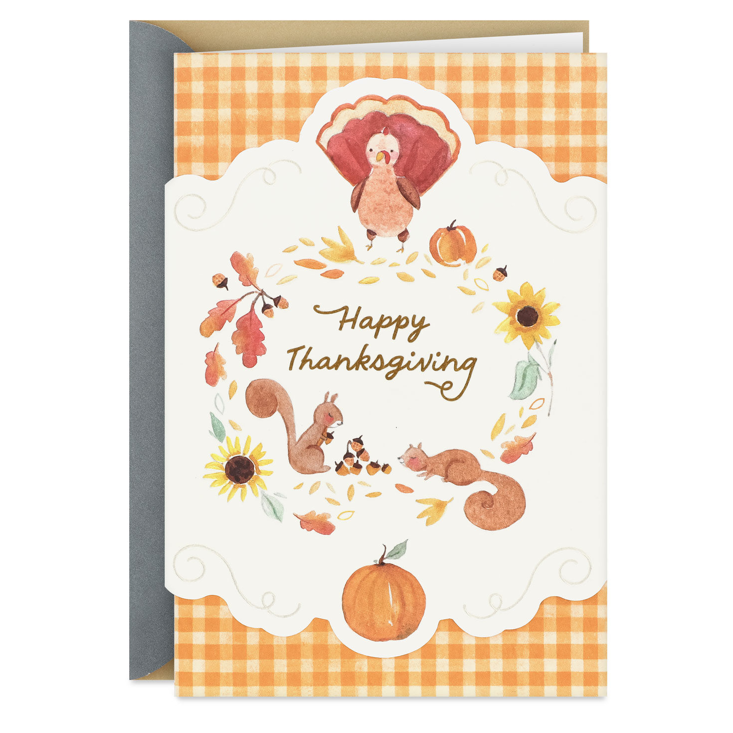 Season of So Many Blessings Thanksgiving Card