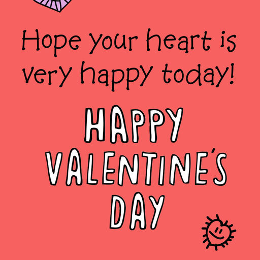 You Make Hearts Happy Valentine's Day Card, 
