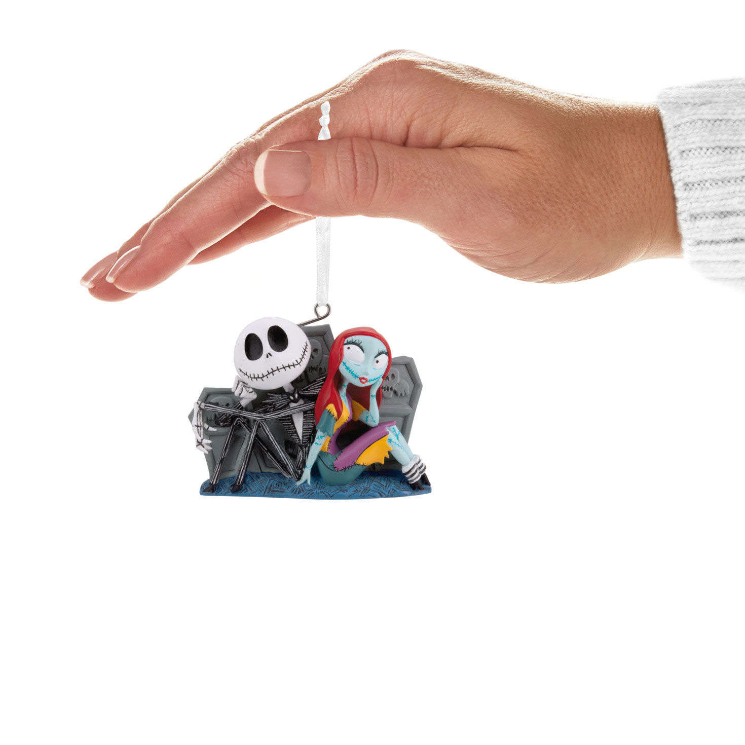 Nightmare Before Christmas Jack and Sally Ornament  image number 4