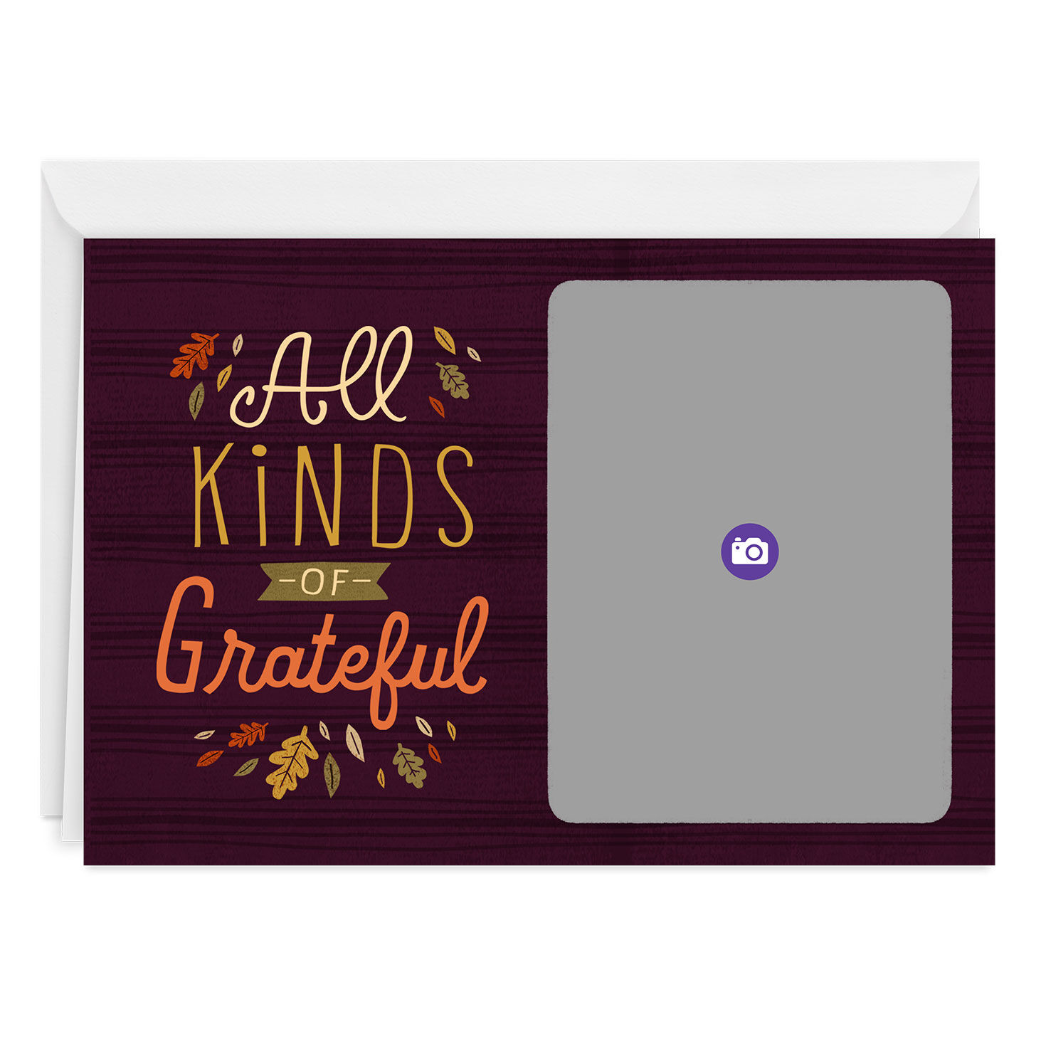 Personalized All Kinds of Grateful Photo Card for only USD 4.99 | Hallmark