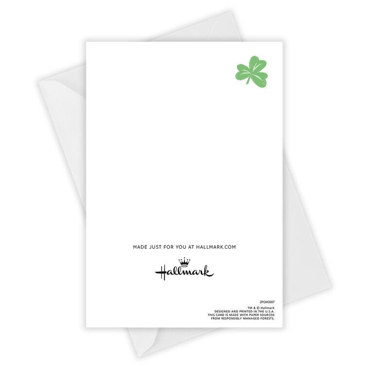 White Frame Vertical Custom St. Patrick's Day Card, , large image number 5